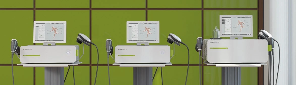 STORZ MEDICAL MP50 ultra, MP100 ultra and MP200 ultra line-up, left to right
